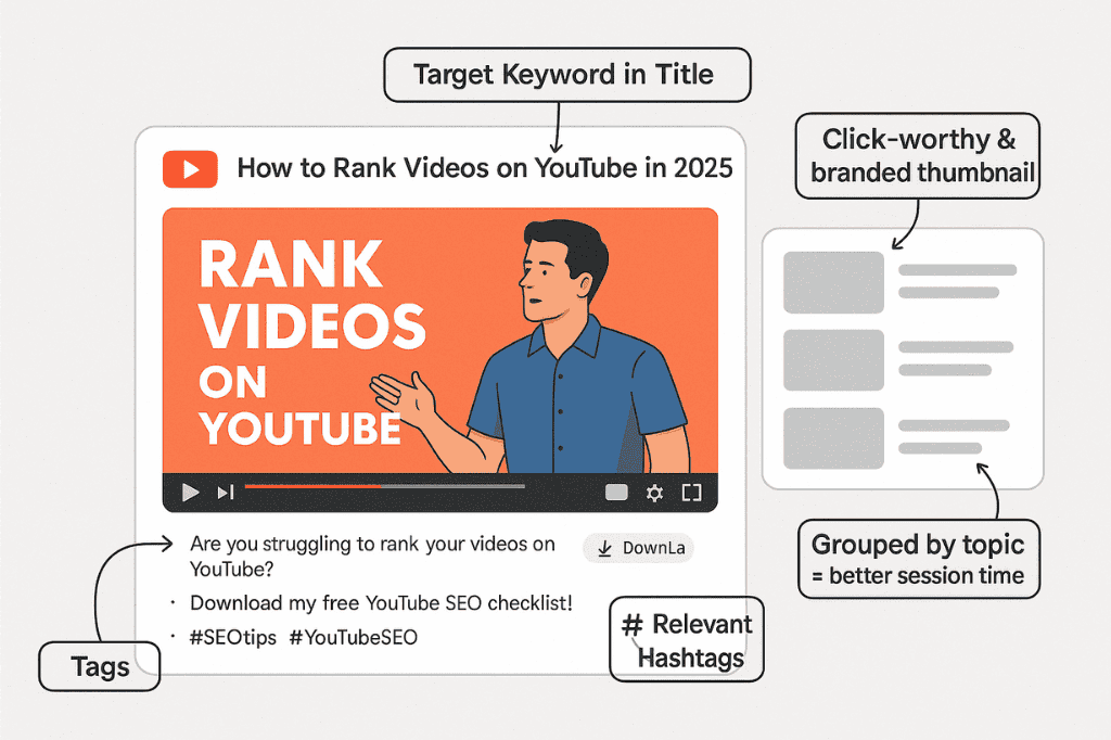 SEO Tips for YouTube Channels / Video Creators