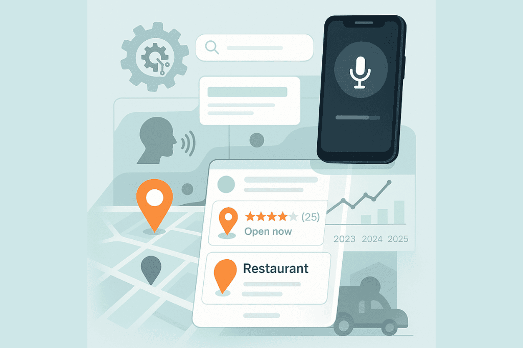 Local SEO trends 2025 UI view